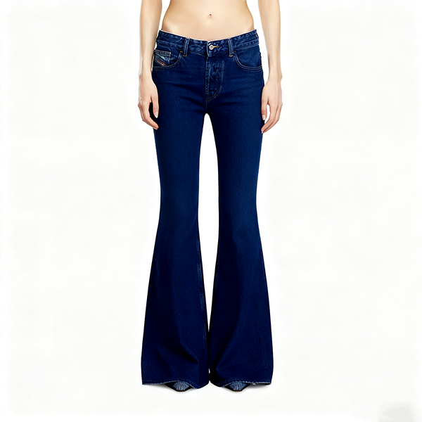 Dark Blue Bootcut Jeans